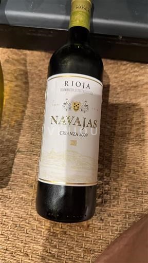 Rioja Navajas Crianza 2009