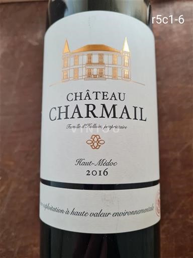 Bordeaux Haut-Médoc Château Charmail 2016