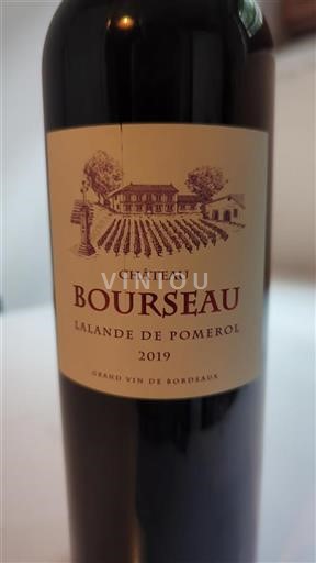 Bordeaux Lalande-de-pomerol Château Bourseau 2019