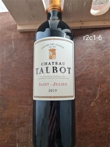 Bordeaux Saint-Julien Grand Cru Château Talbot 2019