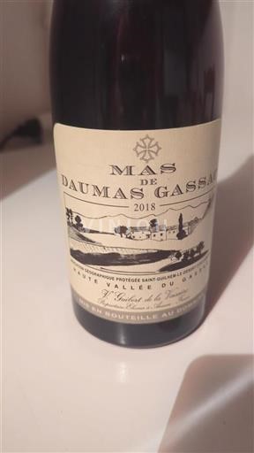 Languedoc et Roussillon Hérault Mas de Daumas Gassac 2018