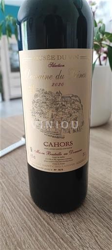 Sudoeste Cahors Domaine Prince Sélection 2020