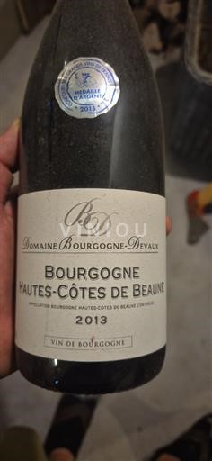 Burgundy Hautes Côtes de Nuits Domaine Bourgogne-Devaux 2013