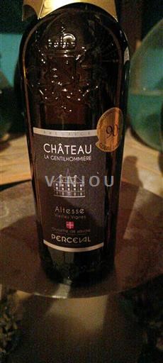 Savoie och Bugey Roussette de Savoie Château La Gentilhommière Altesses Vielles Vignes 2019