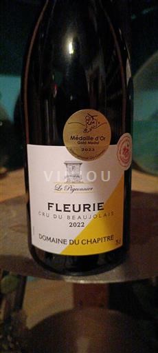 Beaujolais Fleurie Domaine Chapitre Le Pigeonnier 2022