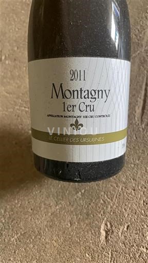 Burgundi Montagny Premier Cru Le Cellier des Ursulines 2011