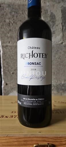 Bordeaux Fronsac Château Richotey Prestige 2018