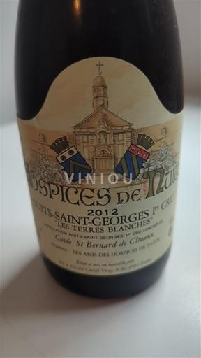 Borgoña Nuits-Saint-Georges Premier Cru Hospices de Nuits Les Terres Blanches 2012