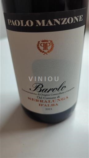 Piemont Barolo Paolo Manzone Serralunga d'Alba 2021