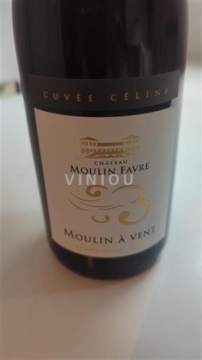 Beaujolais Moulin-à-vent Château Moulin Favre Célina 2023