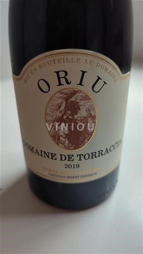 Corsica Porto-Vecchio Domaine Torraccia Oriu 2019