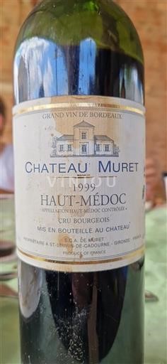 Bordeaux Haut-Médoc Cru Bourgeois Château Muret 1999
