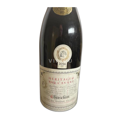 Údolí Rhôny Côtes-du-Rhône Heritage cavare 2016