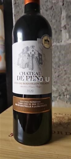 Roussillon Côtes du Roussillon Villages Château Pena 2020