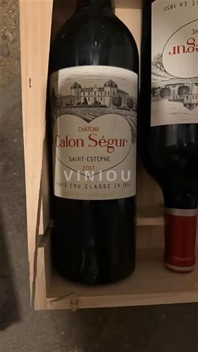Bordeaux Saint-Estèphe Grand Cru Calon Ségur 2017
