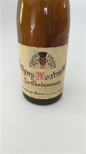 Bourgogne Puligny-montrachet Premier Cru Domaine Joseph Matrot Les Chalumeaux 1983