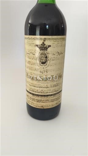 Bordeaux Saint-Estèphe Marquis de Saint-Estèphe 1975