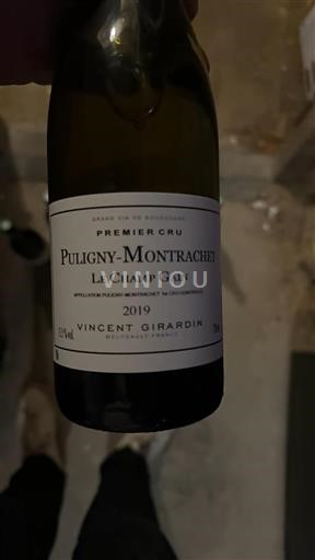 Borgoña Puligny-Montrachet Premier Cru Vincent Girardin Le Champ Gain 2019