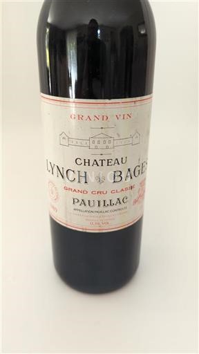 Bordeaux Pauillac Grand Cru Classé Château Lynch-Bages 1989
