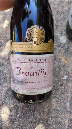 Beaujolais Brouilly Augustin Florent 2014