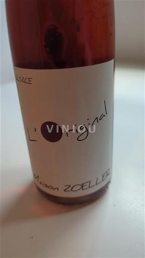 Elzas Niet gespecificeerd Grand Cru Maison Zoeller L'Original 2019