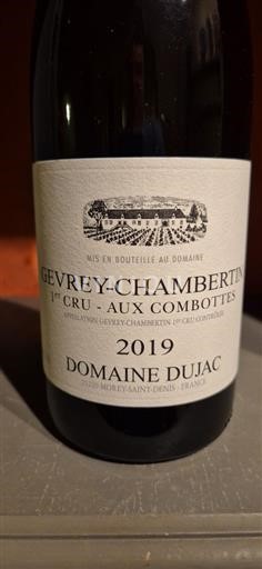 Borgogna Gevrey-Chambertin Premier Cru Domaine Dujac Aux Combottes 2019