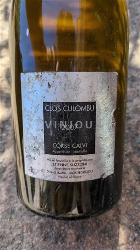 Corsica Niet gespecificeerd Clos Culombu 2007