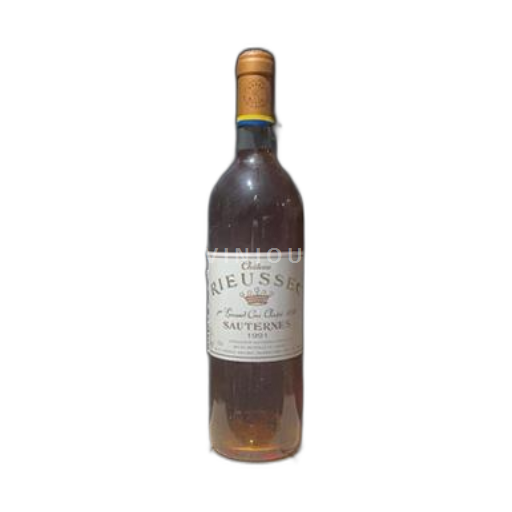Bordeaux Sauternes Premier Cru Rieussec 1991
