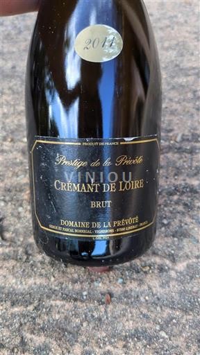 Vallée de la Loire Crémant-de-loire Domaine La Prévôté Prestige de la Prévôté 2014