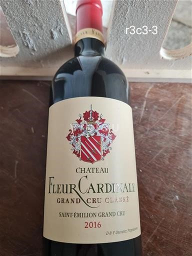 Burdeos Saint-Émilion Gran Cru Grand Cru Château Fleur Cardinale 2016