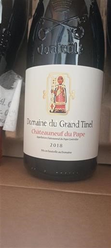 Údolí Rhôny Châteauneuf-du-Pape Domaine du Grand Tinel 2018