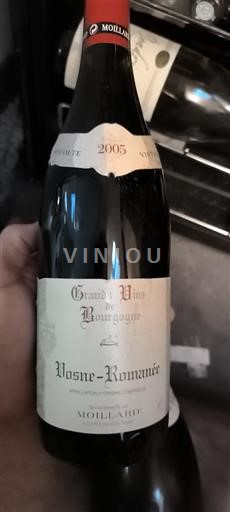 Burgundy Vosne-Romanée Moillard 2005