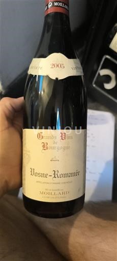 Borgogna Vosne-Romanée Moillard 2005