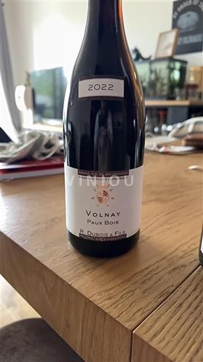 Borgogna Volnay R. Dubois & Fils Paux Bois 2022