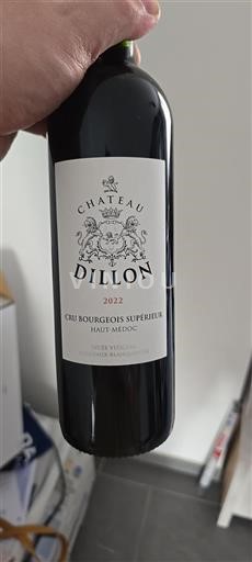 Bordeaux Haut-Médoc Cru Bourgeois Supérieur Château Dillon 2022