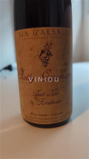 Alsasko Rolly Gassmann Pinot Noir de Rorschwihr 2019