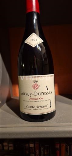 Burgund Auxey-Duresses Premier Cru Comte Armand 2021