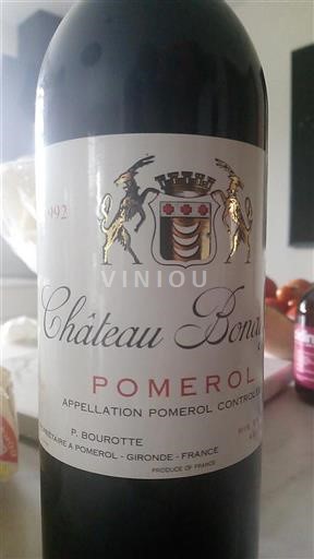 Bordeaux Pomerol Château Bonalgue 1992