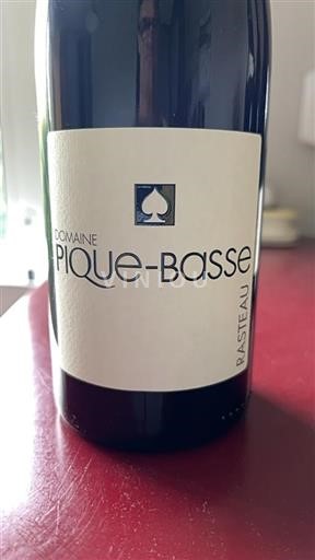 Valle del Rodano Rasteau Domaine Pique-Basse 2021