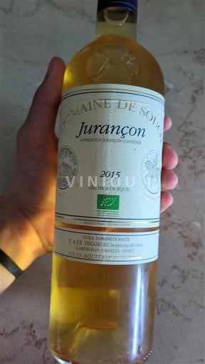 Sud-Ovest Jurançon Domaine Souch 2015