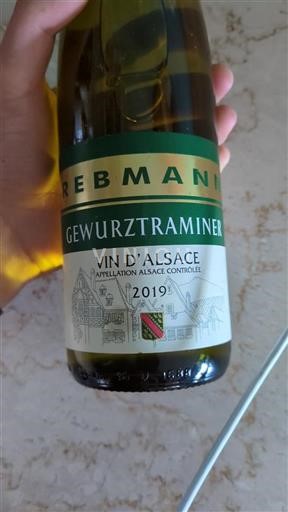 Alsace Rebmann Gewurztraminer 2019
