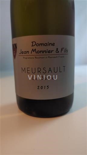 Bourgogne Meursault Domaine Jean Monnier & Fils La Barre 2015