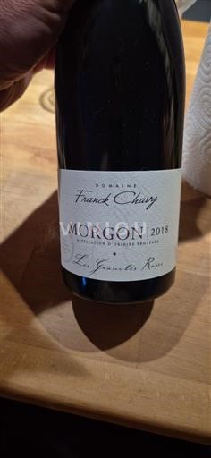 Beaujolais Morgon Domaine Franck Chavy Les Granites Roses 2018