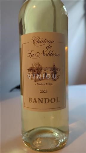 Provence Bandol Château La Noblesse 2023