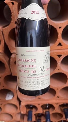 Bourgogne Chassagne-montrachet Premier Cru Domaine Earl Fleurot-Larose Abbaye de Morgeot 2012