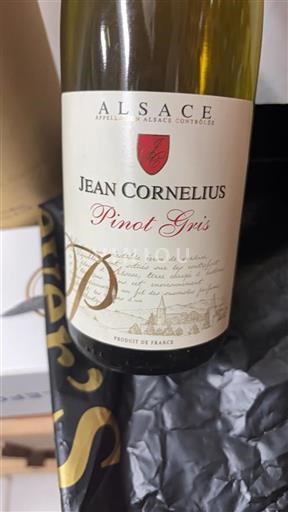 Alsace Jean Cornelius Pinot Gris 2021