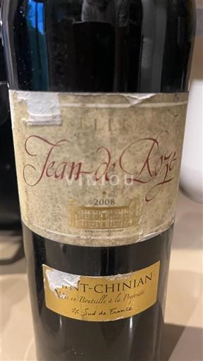 Languedoc Saint-Chinian Jean de Roze 2008