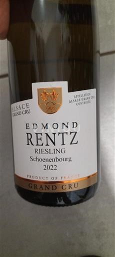 Alsace Alsace Grand Cru Grand Cru Edmond Rentz Schoenenbourg 2022