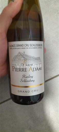 Elsass Nicht spezifiziert Grand Cru Domaine Pierre Adam Riesling Schlossberg 2022