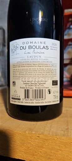 Rhône Valley Unspecified Domaine Boulas Les Mûriers 2020